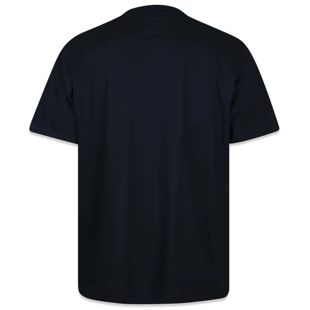 Camiseta Plus Size Regular NFL Las Vegas Raiders Manga Curta Preta