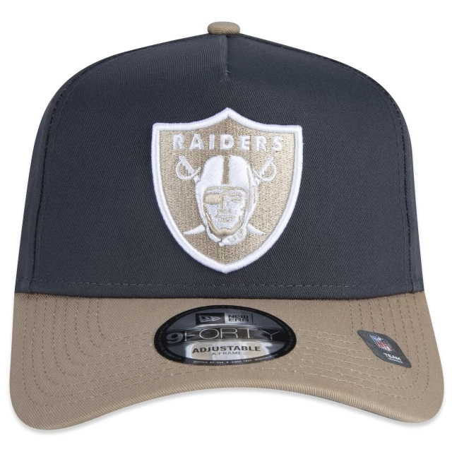 Boné 9FORTY A-Frame NFL Las Vegas Raiders Dual Color