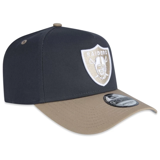 Boné 9FORTY A-Frame NFL Las Vegas Raiders Dual Color