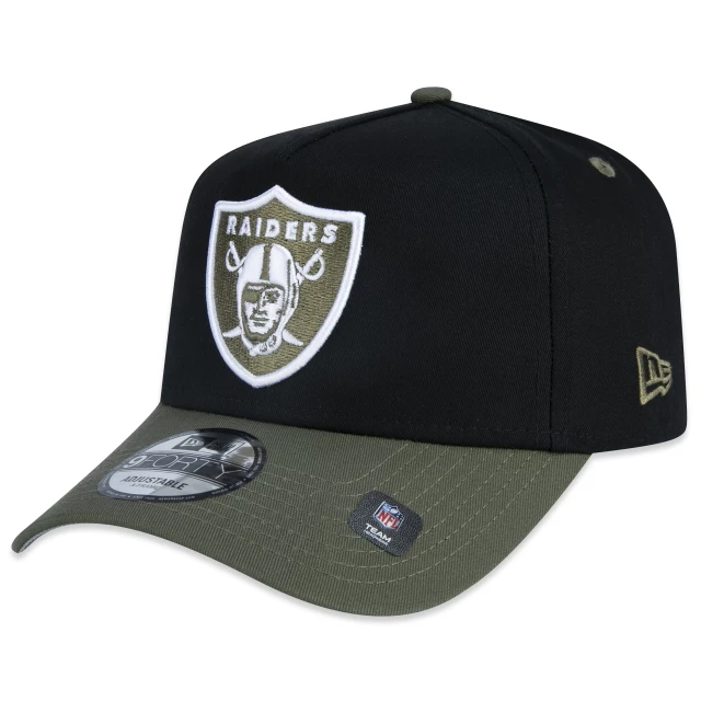 Boné 9FORTY A-Frame NFL Las Vegas Raiders Dual Color