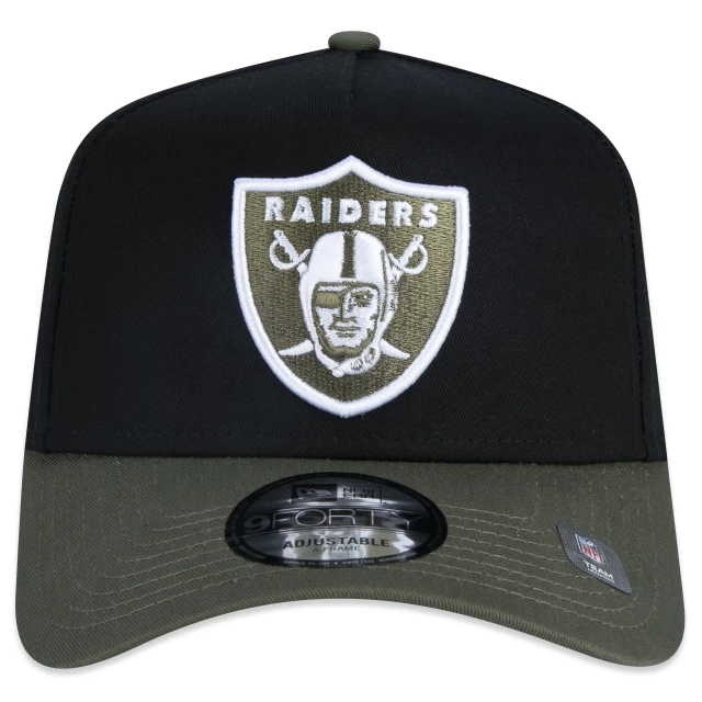 Boné 9FORTY A-Frame NFL Las Vegas Raiders Dual Color