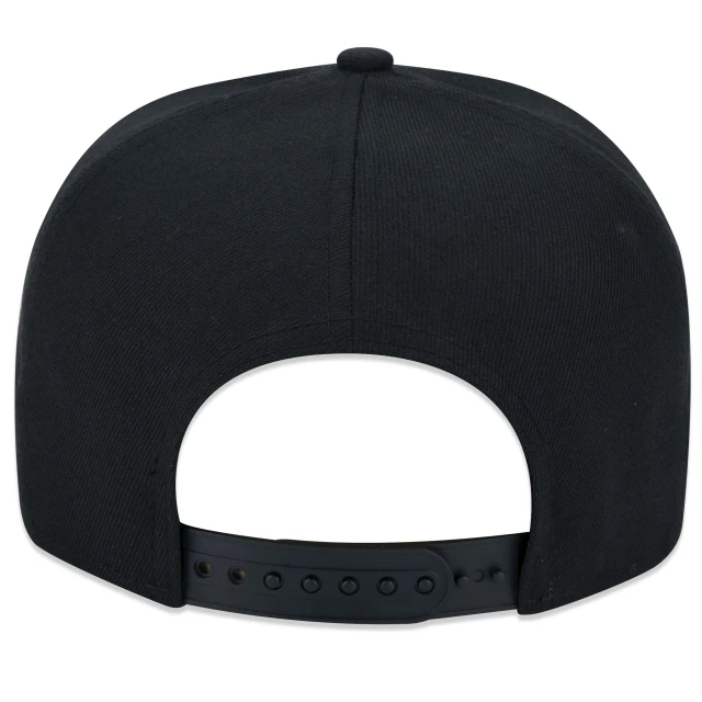 Boné 9FORTY A-Frame Snapback STU Skate Total Urbe Aba Curva Preto