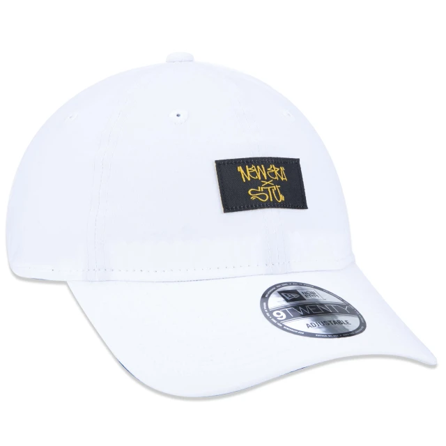 Boné 9TWENTY Strapback STU Skate Total Urbe Aba Curva Branco