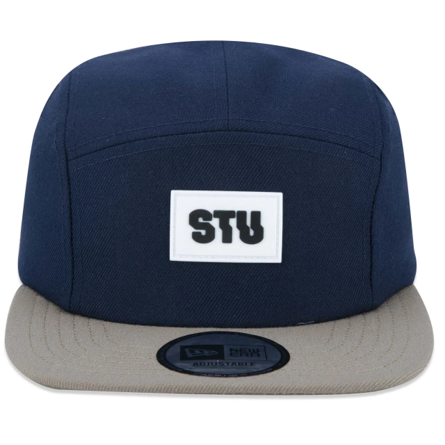 Boné Camper Strapback STU Skate Total Urbe Aba Reta Azul