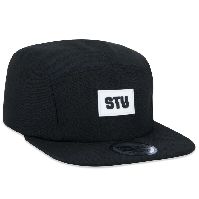 Boné Camper Strapback STU Skate Total Urbe Aba Reta Preto