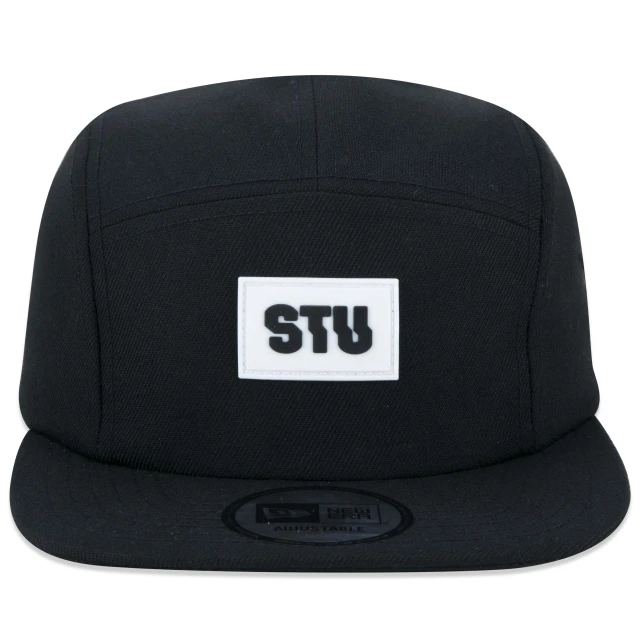 Boné Camper Strapback STU Skate Total Urbe Aba Reta Preto