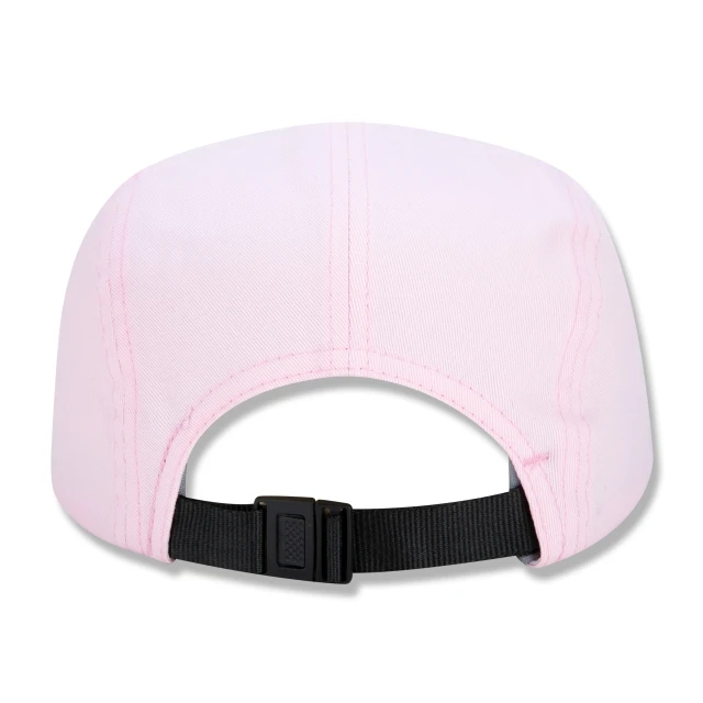 Boné Camper Oficial WSL Surfe Aba Reta Tricolor Rosa Azul Branco