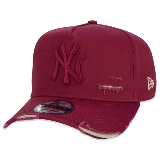 Boné 9FORTY A-Frame Aba Curva Ajustável Destroyed MLB New York Yankees