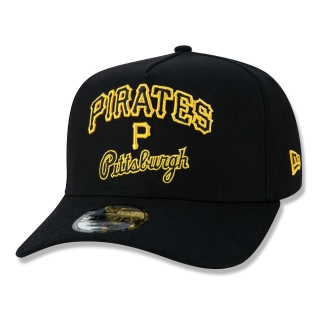 Boné 9FORTY A-Frame Snapback Aba Curva MLB Pittsburgh Pirates Core