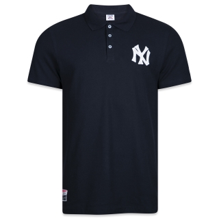 Polo Manga Curta MLB New York Yankees Modern Classic