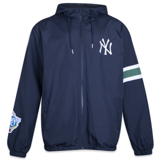 Jaqueta Plus Size Corta Vento Windbreaker New York Yankees Core