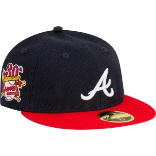 Boné 59FIFTY Retro Crown Atlanta Bravos Anniversary