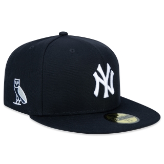 Boné 59FIFTY Fitted OVO x MLB New York Yankees