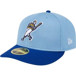 Boné 59FIFTY Fitted Low Profile Batting Practice 2025 MLB Milwaukee Brewers