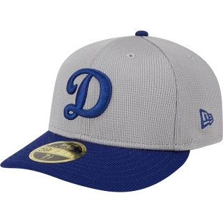 Boné 59FIFTY Fitted Low Profile Batting Practice 2025 MLB Los Angeles Dodgers