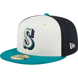 Boné 59FIFTY Fitted Batting Practice 2025 MLB Seattle Mariners