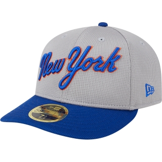 Boné 59FIFTY Fitted Low Profile Batting Practice 2025 MLB New York Mets