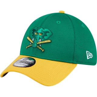 Boné 39THIRTY Stretch Fit Batting Practice 2025 MLB Oakland Athletics