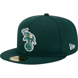 Boné 59FIFTY Fitted Alt Clubhouse 2025 Oakland Athletics