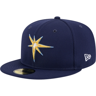 Boné 59FIFTY Fitted Alt Clubhouse 2025 Tampa Bay Rays