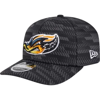 Boné 9SEVENTY Stretch Snap MiLB 2025 Clubhouse Akron Rubber Ducks