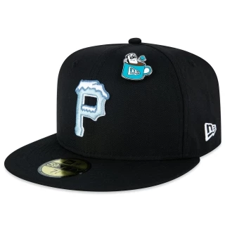 Boné 59FIFTY Fitted Pittsburgh Pirates Marshmallow Pin