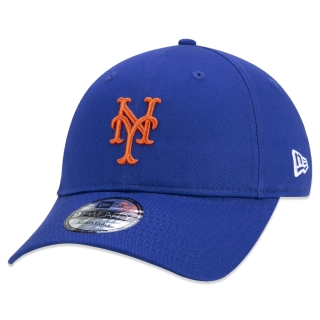 Boné 9TWENTY MLB New York Mets Aba Curva Azul