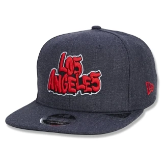 Boné 9FIFTY Original Fit Snapback Aba Reta Los Angeles Dodgers Street Life Los Tags