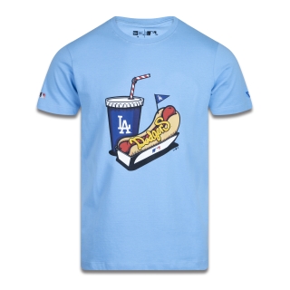 Camiseta Regular Manga Curta Los Angeles Dodgers Have Fun Hotdog
