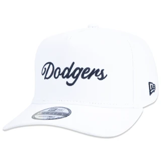 Boné 9FORTY A-Frame Snapback MLB Los Angeles Dodgers Core Aba Curva Branco
