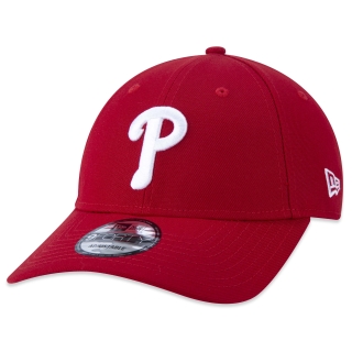Boné 9FORTY Snapback MLB Philadelphia Phillies Aba Curva Vermelho