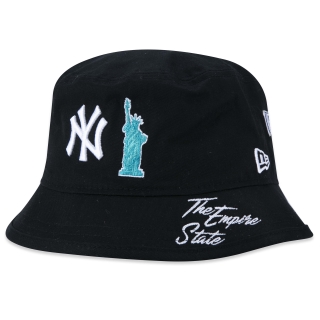 Chapéu Bucket MLB New York Yankees Core City Icons