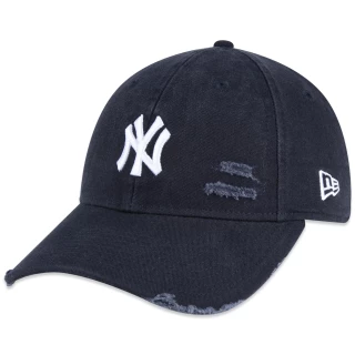 Boné Feminino 9TWENTY MLB New York Yankees Destroyed