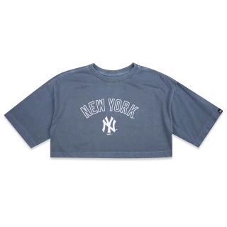 Camiseta Feminino Cropped MLB New York Yankees Classic