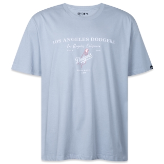 Camiseta Plus Size Regular MLB Los Angeles Dodgers