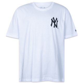 Camiseta Plus Size Regular MLB New York Yankees Banana