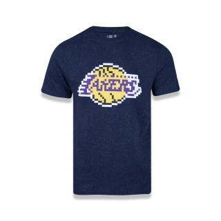 Camiseta Manga Curta NBA Los Angeles Lakers Rave Space Pixels