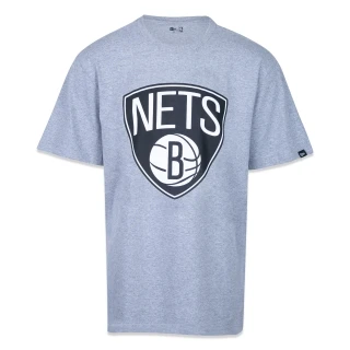 Camiseta Plus Size Manga Curta NBA Brooklyn Nets Core