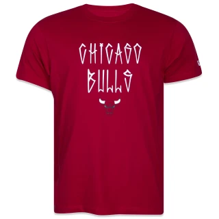 Camiseta Feminina Regular NBA Chicago Bulls  Manga Curta