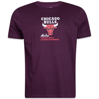 Camiseta Regular Chicago Bulls Logo History