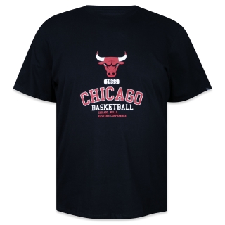 Camiseta Plus Size Regular Chicago Bulls