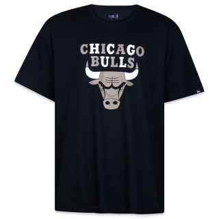 Camiseta Plus Size Regular Chicago Bulls