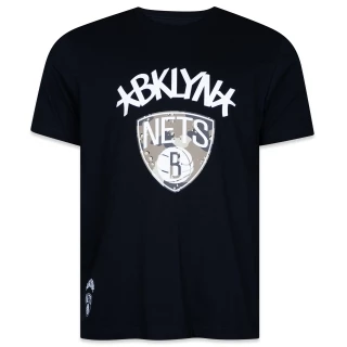 Camiseta Regular NBA Brooklyn Nets Camuflada