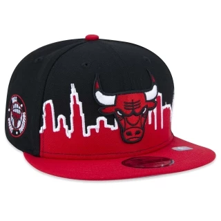 Boné 9FIFTY Chicago Bulls Tip-Off Aba Reta