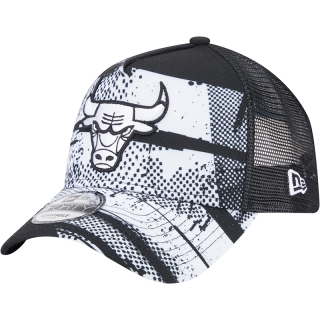 Boné 9FORTY A-Frame Trucker Chicago Bulls NBA Tip-Off 2024