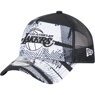 Boné 9FORTY A-Frame Trucker Los Angeles Lakers NBA Tip-Off 2024