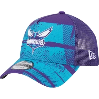 Boné 9FORTY A-Frame Trucker Charlotte Hornets NBA Tip-Off 2024