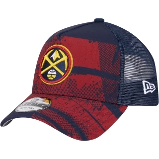 Boné 9FORTY A-Frame Trucker Denver Nuggets NBA Tip-Off 2024