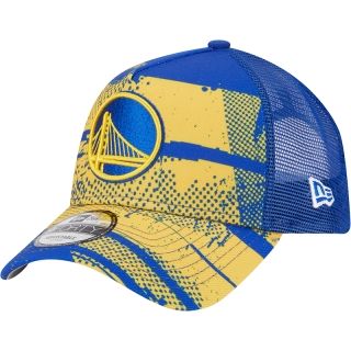 Boné 9FORTY A-Frame Trucker Golden State Warriors NBA Tip-Off 2024