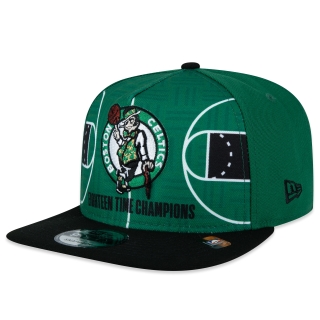 Boné 9FIFTY A-Frame Boston Celtics 18X Champions